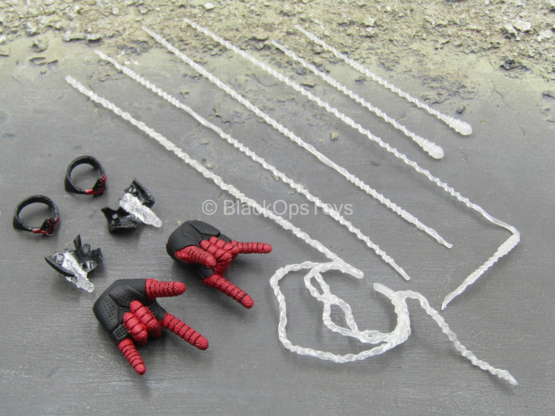 Load image into Gallery viewer, Marvel&#39;s Spider-Man - Miles Morales - Hand Set w/Spider Web Set
