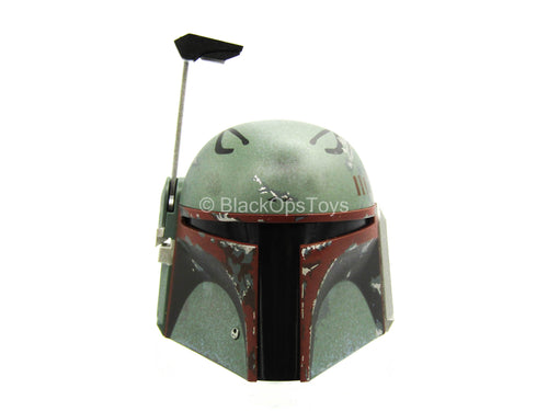 Star Wars - Boba Fett 40th Aniv. - Helmeted Head Sculpt w/Jaig Eyes