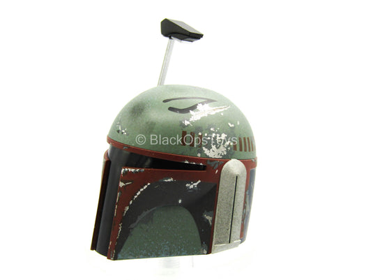 Star Wars - Boba Fett 40th Aniv. - Helmeted Head Sculpt w/Jaig Eyes
