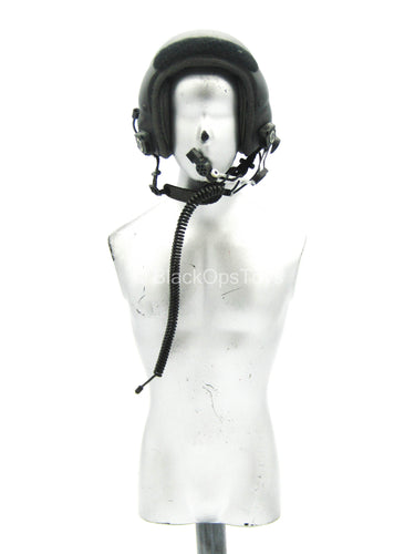 Black HALO Helmet w/Microphone
