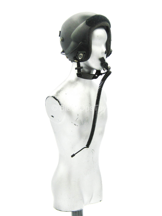 Black HALO Helmet w/Microphone