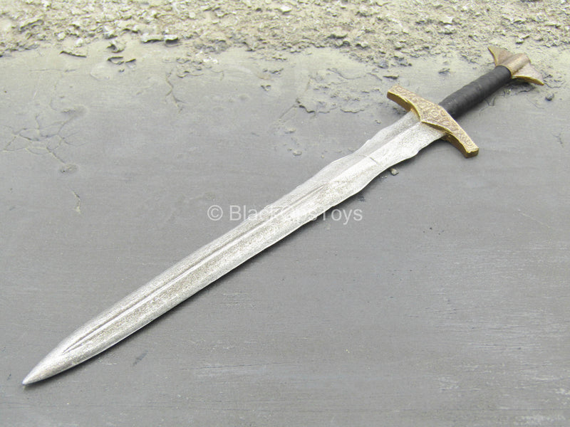 Load image into Gallery viewer, Dragonborn Warrior - Metal Long Sword
