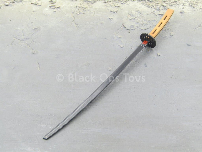 Load image into Gallery viewer, GI JOE - Snake Eyes - METAL Black &amp; Brown Katana
