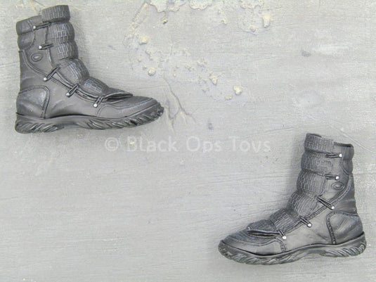 GI JOE - Snake Eyes - Black Oakley Combat Boots (Peg Type)