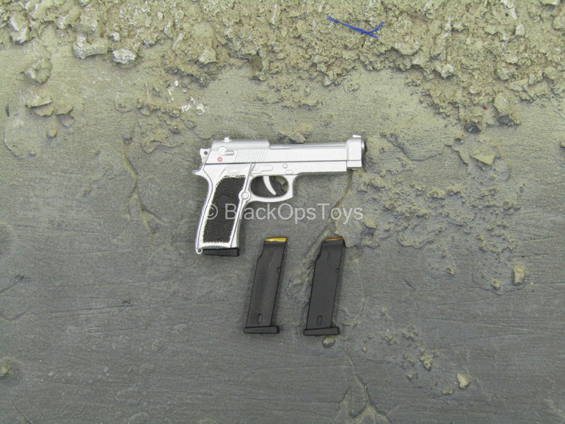 Load image into Gallery viewer, Say My Name - Silver-Colored Pistol
