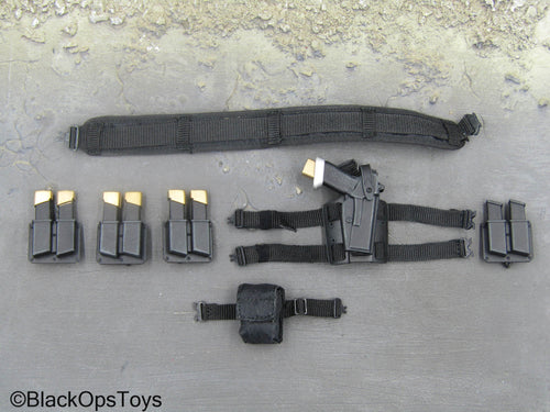 Dead Soldier - 9mm Pistol w/Belt & Holster Set