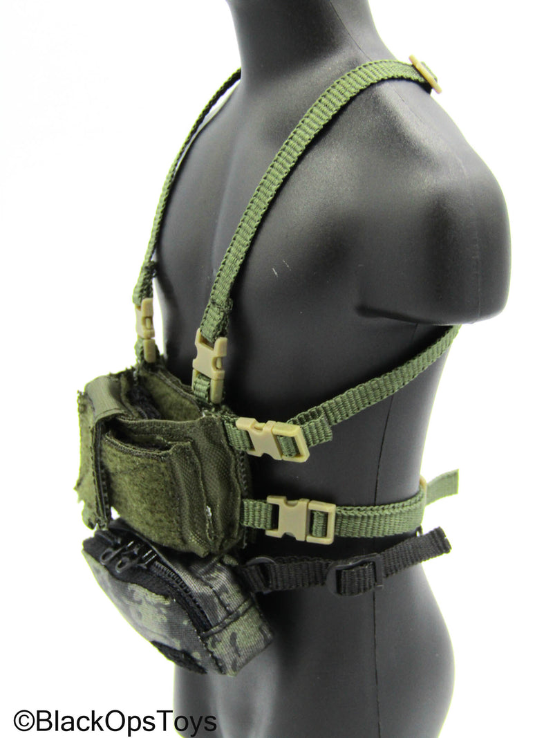 Load image into Gallery viewer, Modular Carbine Weapon Set Ver. E - Chest Rig w/Fanny Pack

