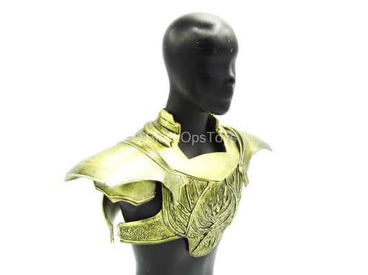 The Omniscient - Gold-Colored Breast Plate Armor