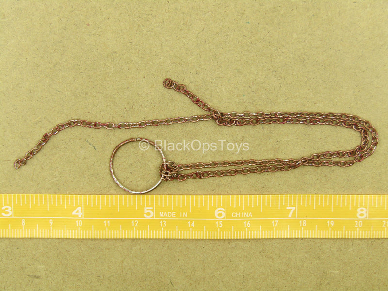 Load image into Gallery viewer, 1/12 - Zombie - Weathered Metal Chain Leash
