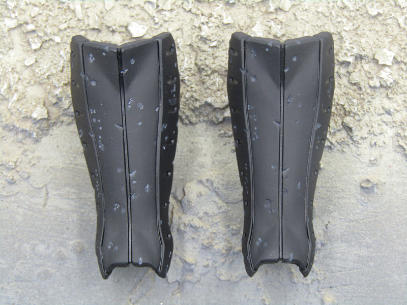 Load image into Gallery viewer, GI JOE - Snake Eyes - Black Shin Guards
