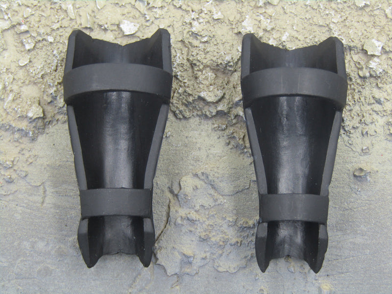 Load image into Gallery viewer, GI JOE - Snake Eyes - Black Shin Guards
