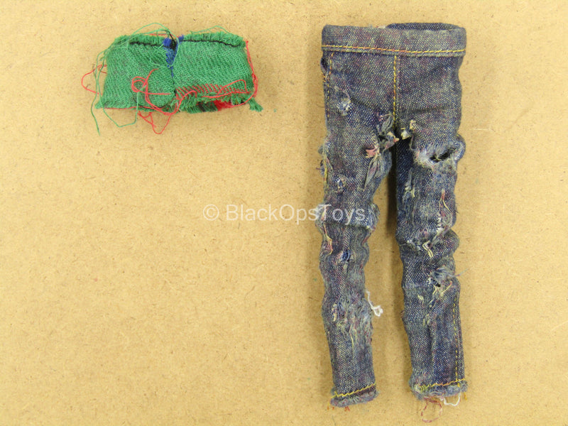 Load image into Gallery viewer, 1/12 - Zombie - Weathered Pants w/Underwear Type 2
