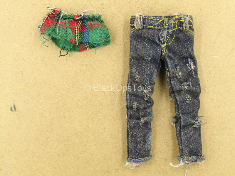 Load image into Gallery viewer, 1/12 - Zombie - Weathered Pants w/Underwear Type 1
