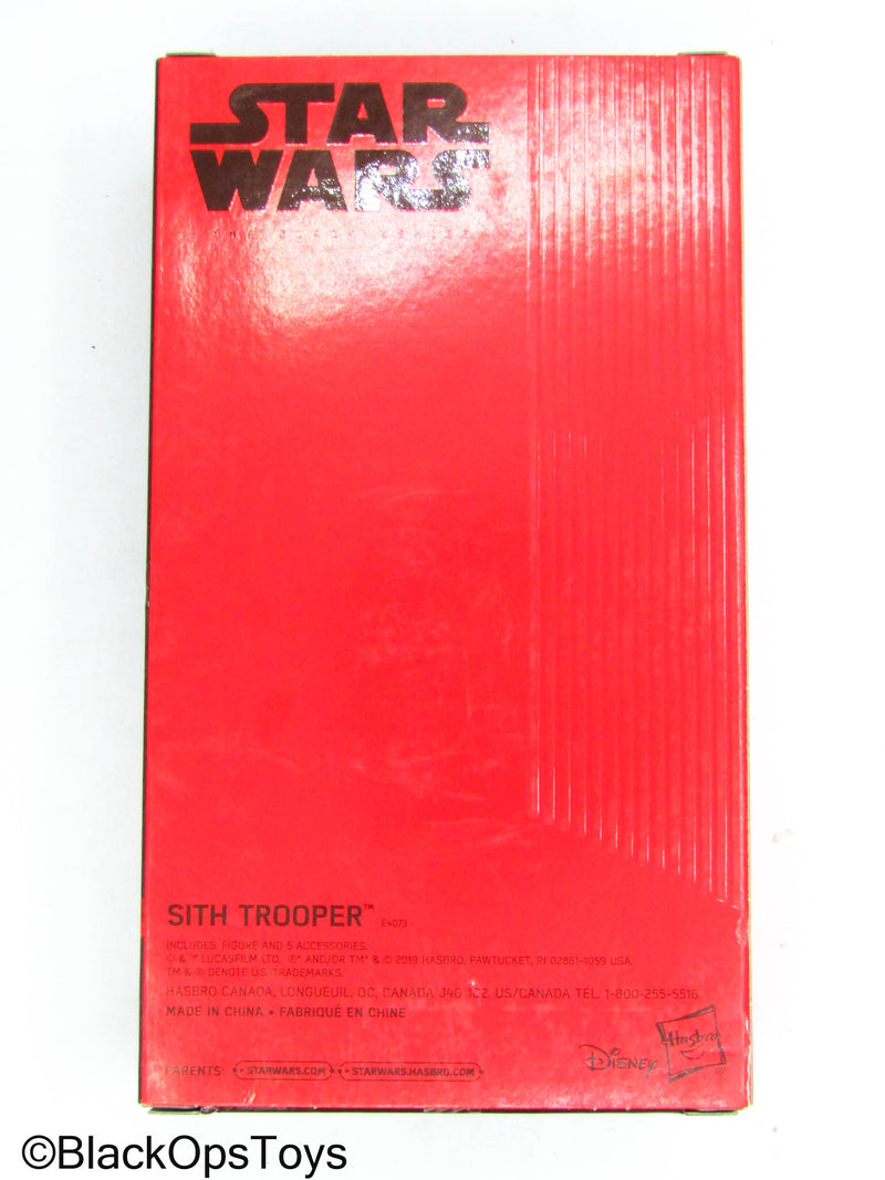 Load image into Gallery viewer, SDCC Exclusive - 1/12 - Star Wars Sith Trooper - The Black Series - MINT IN BOX
