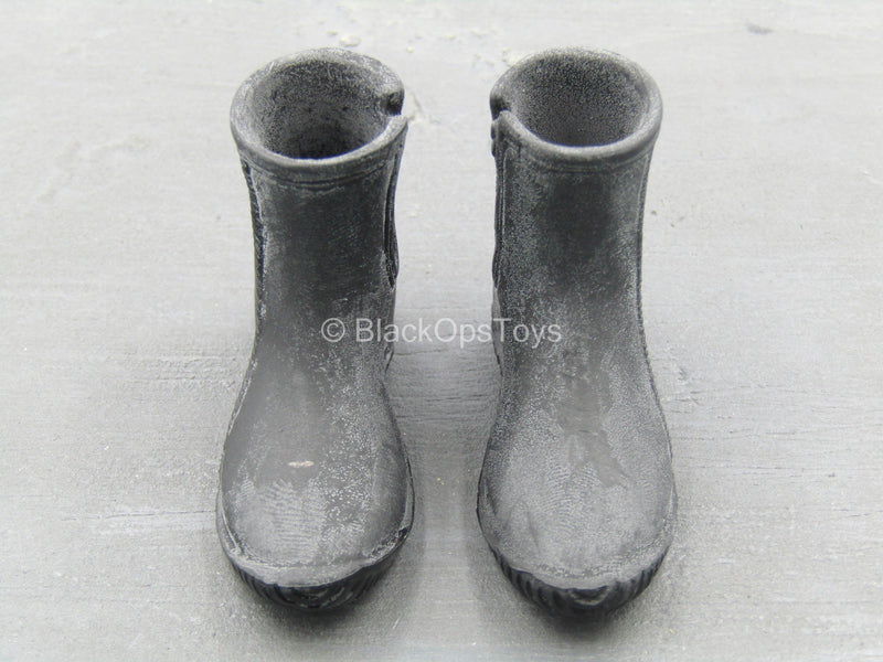 Load image into Gallery viewer, Combat Diver Set - Black Diving Boots (Peg Type)
