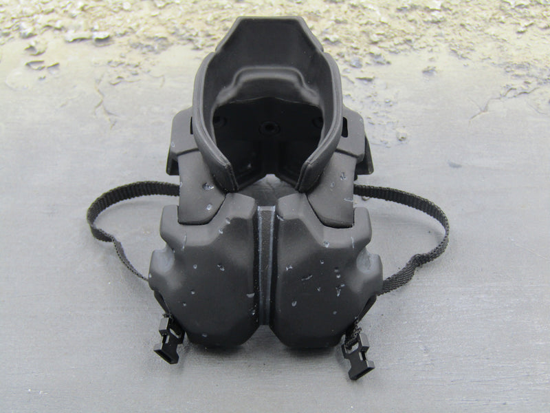 Load image into Gallery viewer, GI JOE - Snake Eyes - Black Chest &amp; Neck Armor
