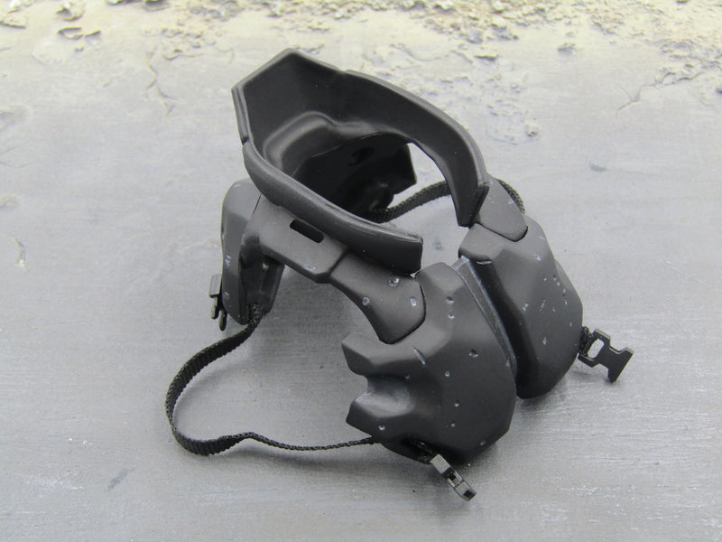 Load image into Gallery viewer, GI JOE - Snake Eyes - Black Chest &amp; Neck Armor
