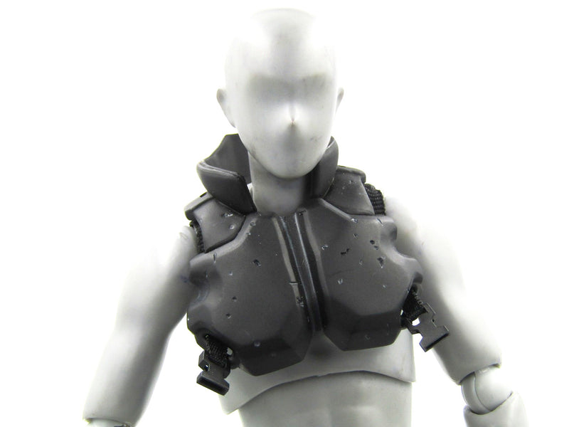 Load image into Gallery viewer, GI JOE - Snake Eyes - Black Chest &amp; Neck Armor

