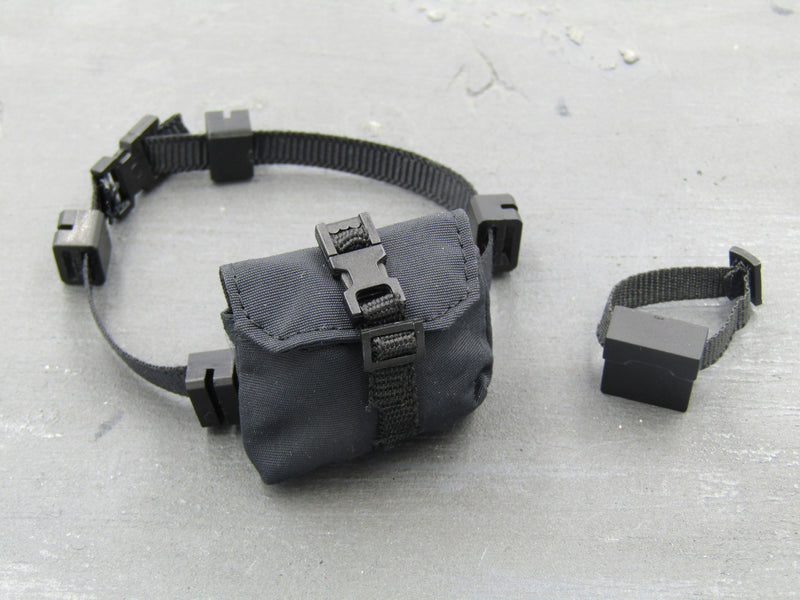 Load image into Gallery viewer, GI JOE - Snake Eyes - Black Dump Pouch &amp; Wrist Pouch
