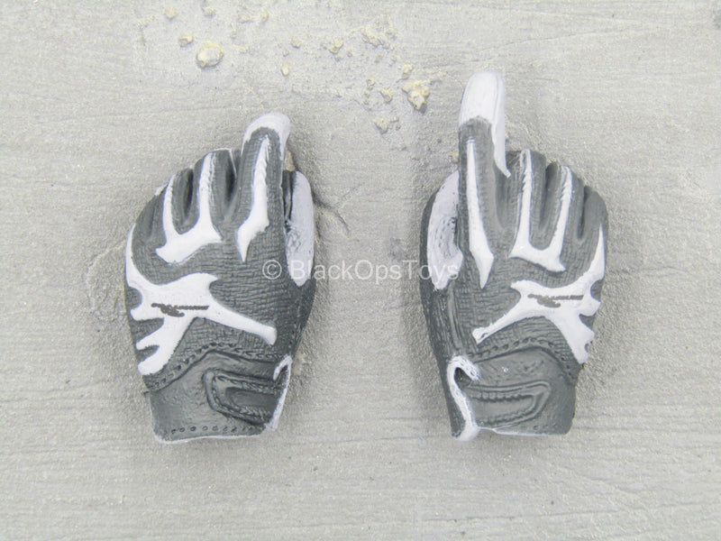 Load image into Gallery viewer, Combat Gloves &amp; Boots Set - Black &amp; Grey Gloved Hand Set (x2)

