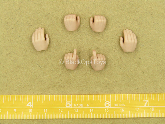 1/12 - WWII Bean-Gelo - Kahn - Male Hand Set (x6)