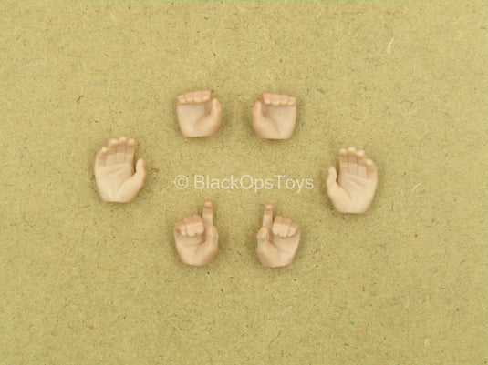 1/12 - WWII Bean-Gelo - Kahn - Male Hand Set (x6)