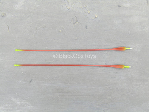 Hunger Games Katniss Everdeen - Red Arrow w/Green Tips (x2)