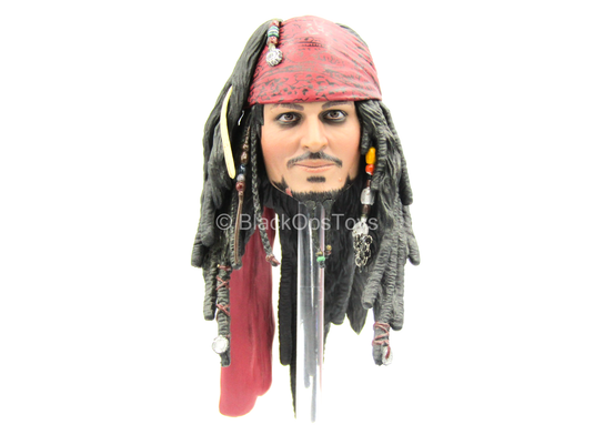 POTC DMC Jack Sparrow - Male Head Sculpt w/Johnny Depp Likeness