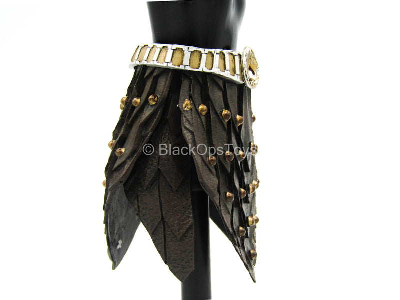 Load image into Gallery viewer, Barbarian - Brown Molded Tasset Skirt
