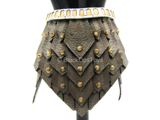 Barbarian - Brown Molded Tasset Skirt