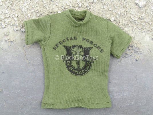 Special Forces Sniper - Green Shirt w/Logo