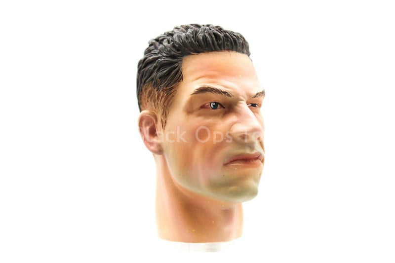 Load image into Gallery viewer, WWII - USMC 1st Regiment - Head Sculpt w/Squinting Eye
