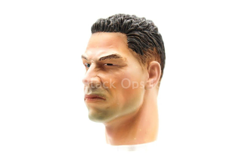Load image into Gallery viewer, WWII - USMC 1st Regiment - Head Sculpt w/Squinting Eye
