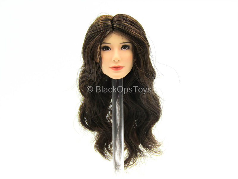 Load image into Gallery viewer, Pisces - Lucy - Female Head Sculpt w/Brown Hair
