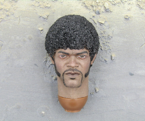Kerr Samuel L Jackson Pulp Fiction African American Head Sculpt