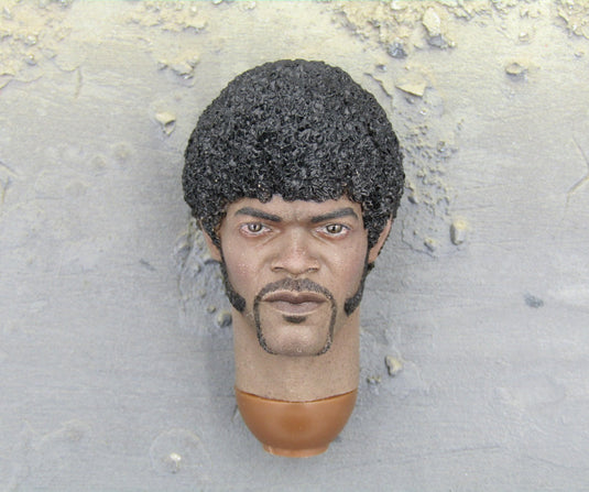 Kerr Samuel L Jackson Pulp Fiction African American Head Sculpt