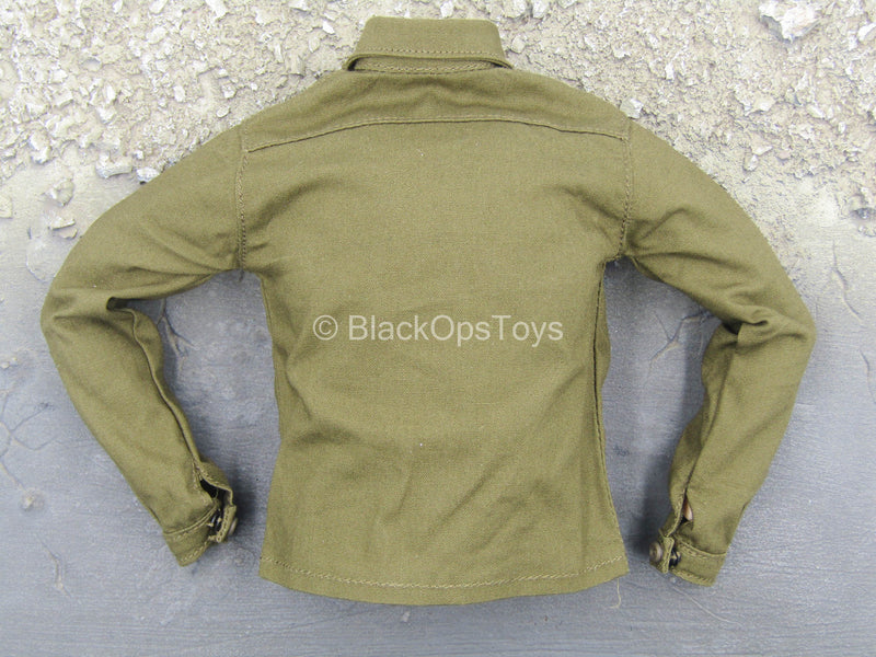 Load image into Gallery viewer, WWII - US Platoon Leader - GI Shirt w/Collar Insignia
