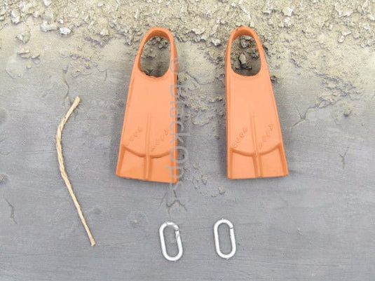 21st Century Toys Vietnam Navy Seal Pointman Orange Flippers & Carabiners