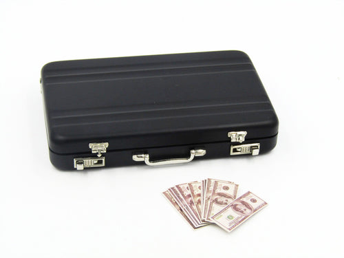 Kerr Samuel L Jackson Pulp Fiction Black Briefcase w/Money