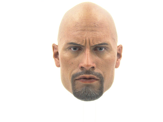 GI JOE - Roadblock - Head Sculpt in Dwayne Johnson Likeness