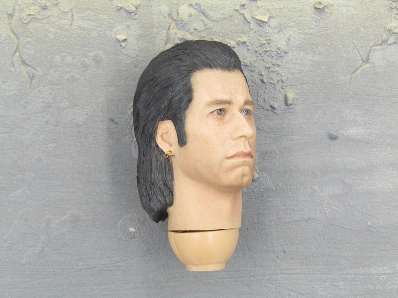 Load image into Gallery viewer, Vincent John Travolta Pulp Fiction Head Sculpt
