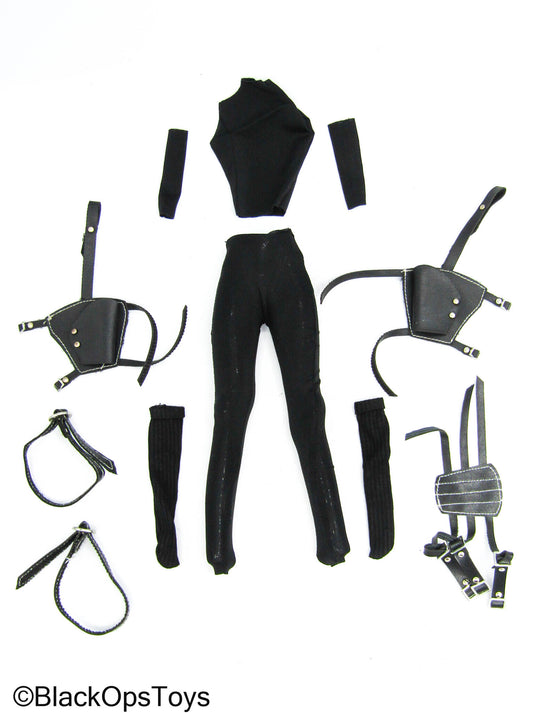 Black Female Assassin Uniform Set