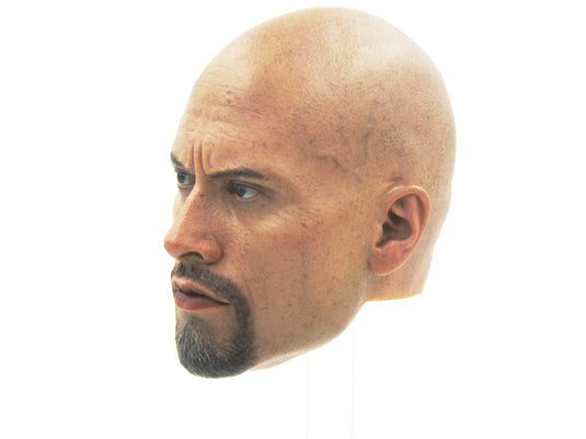 GI JOE - Roadblock - Head Sculpt in Dwayne Johnson Likeness