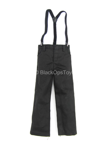 Leon - Black Pants w/Suspenders