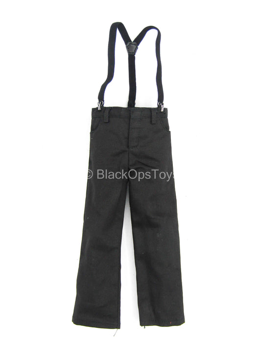 Leon - Black Pants w/Suspenders