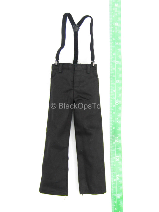 Leon - Black Pants w/Suspenders