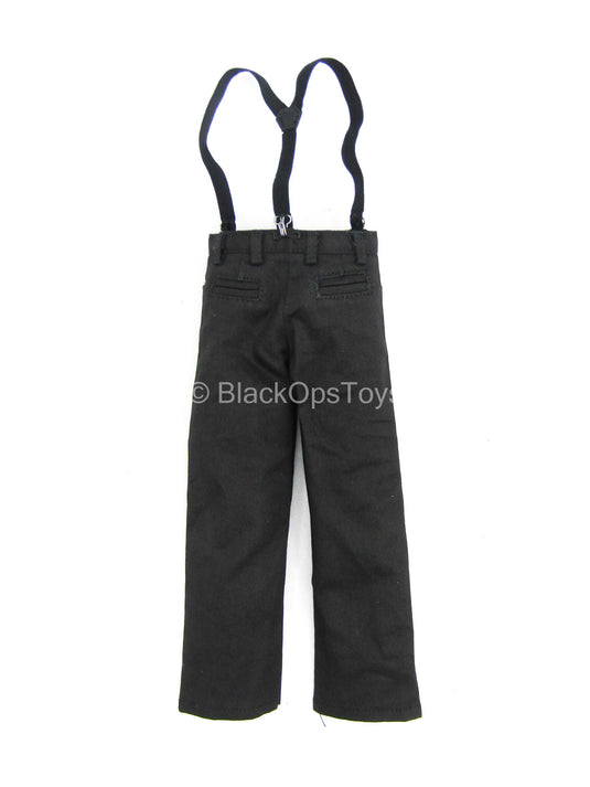 Leon - Black Pants w/Suspenders