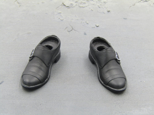 Vincent John Travolta Pulp Fiction Black Dress Shoes Peg Type