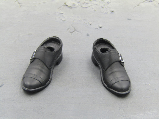 Vincent John Travolta Pulp Fiction Black Dress Shoes Peg Type