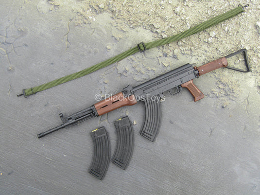 Vietnam Ten Sisters Ambulance Team - AK-47 Rifle w/Green Sling